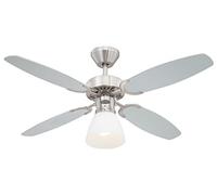 Ventilateur de plafond Capitol Acier avec éclairage Westinghouse