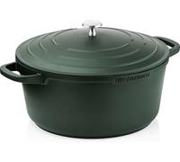 Westinghouse PERFORMANCE SERIES Grande casserole de 28 cm pour induction et tous types de plaques de cuisson, grande casserole avec poignée et couvercle, passe au four et au lave-vaisselle Vert