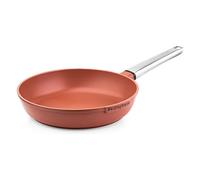 Westinghouse PERFORMANCE SERIES Poêle à frire antiadhésive - Poêle revêtue - Pour induction, tous feux et four - Poignée Cool Touch en acier inoxydable - Rouge 28 cm