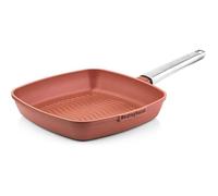 Westinghouse Performance Series Poêle Griller - 28cm - Tout Feux, Passe au Four et au Lave-Vaisselle - Rouge