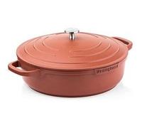 Westinghouse performance series sauteuse 32cm fonte d'aluminium poids léger - induction et tout feux, passe au four et au lave-vaisselle - rouge Rouge G