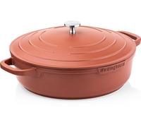Westinghouse Sauteuse Performance Series 32cm, fonte d'aluminium légère, induction/tout feux, orange