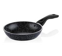 poêle induction - 26cm poele anti adhésive en pierre - pour toux feux - marbre noir
