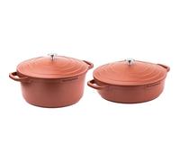 Westinghouse - Série performance - Poêle à frire 28 CM + Poêle 28 CM - Rouge
