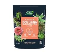 Westland terreau spécial Cactus et Plantes Grasses, 4 l - Terreau avec granulés pour des Plantes saines, Nutrition et hydratation optimisées