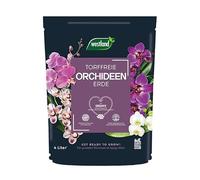 Westland terreau spécial orchidées, 4 l - Terreau avec écorce de pins et éclats d’Argile, Croissance Saine, hydratation et Nutrition optimale
