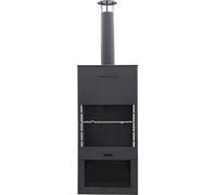 Westmann acier Barbecue four de terrasse noir 41x70x229 cm