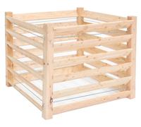 Westmann Composteur en bois Konni M bois de mélèze naturel 100x100x80 cm