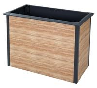 Westmann Métal Lit surélevé Primus-Multi M avec protection anti-limaces aspect bois/anthracite 100x50x77 cm