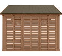 Westmann Paroi latérale pour pavillon en bois Yukon 14x12 brun