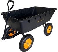 Westmann Prakta L Chariot de jardin en plastique avec fonction de basculement