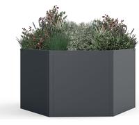 Westmann Varia 52 Métal Lit surélevé hexagonal Anthracite