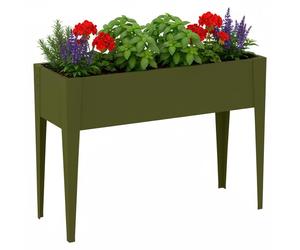 Westmann Vedura M Métal Balcon Jardinière surélevée Olive