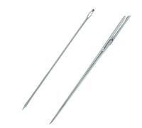 Westmark - 126722e6 - 1 Aiguille A Brider + 1 Aiguille A Larder, Longueur : 18 Cm/19 Cm, Acier Inoxydable, Argente,