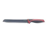 Westmark 14552280 couteau à pain avec protection de lame pp/inox/tpe noir/rouge 32,7 x 3,6 x 2 cm Noir G