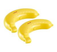 Westmark 2 Boîtes de Bananes - Boîtes de Bananes Pratiques de qualité Supérieure, Robustes et sans BPA, Protection parfaite pour les Déplacements - 235 x 139 x 52 mm