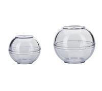 Westmark 2 Boules de Conservation/ 2 Boules fraîcheur, empilables, dimensions : ø 7cm + ø 9cm, lot de 2, plastique, sans BPA, transparent, 25722260