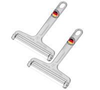 Westmark 2 Coupe-fromages avec Rouleau et Fil de coupe, épaisseur de coupe variable, Acier inoxydable/aluminium, Rollschnitt, Argenté, 710022E3