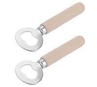 Westmark 2 Décapsuleur 14,1 cm Bois/Acier Woody Marron Clair/Argent 100822E3