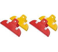 Westmark 2 Grands Clips à Sachet, Plastique, Maxi, Jaune/Rouge, 52162230 (Lot de 2)