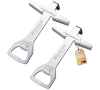 Westmark 2 ouvre-bocaux/Bouchons à vis Pratiques avec décapsuleur - idéal pour Ouvrir Les Bouchons à vis ou Les Capsules couronnes, Une Aide au Quotidien pour Les Seniors, 105622E3