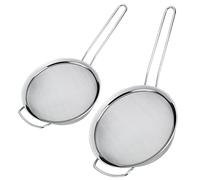 Westmark 2 Passoires de Cuisine à large bord, Picante, ø 16 cm + ø 20 cm, Acier inoxydable, Argenté, 121622E6