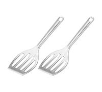 Westmark 2 Spatules à Grillade, longueur : 26 cm chacune, en Aluminium moulé sous pression, Küchenfreund, Argenté, 201522E3