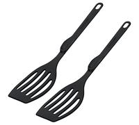 Westmark 2 Spatules à Poêle, Longueur : 28,3 cm chaque, en Plastique, Flonal, Noir, 203522E3