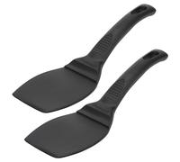 Westmark 2 Spatules avec Cuillère Large pour les gros aliments, longueur : 29 cm, en Plastique, Profi, Noir, 206522E3