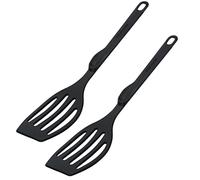 Westmark 203522E5 Flonal Plus Lot de 2 spatules en plastique résistant à la chaleur jusqu'à 270 °C Longueur 28,3 cm Noir