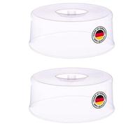 Westmark 2X Cloche à Gâteau, Ø 30 cm, avec Poignée, Plastique, Transparent, 342422E3