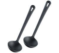 Westmark 2X Louche/Cuillère à Soupe, Longueur : 31,5 cm, Gentle, Noir, 285622E3