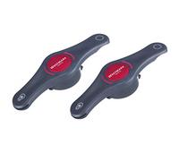 Westmark 2x Ouvreur Combiné, Multi-Décapsuleur, Ouvre-bouteille/Boisson, Libère l'air des Bocaux, Longueur: 14,7 cm, Décapsuleur 4 in 1, Gris/Rouge, 105122E3, Hélice, 2 Pcs