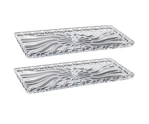 Westmark 2X Plat à Tarte et à Gâteau, Résistant à la Brisure, Aspect Verre, Plastique, Transparent, 344022E3