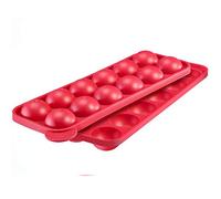 Westmark 30242260 Moule à Cake Pops Silicone Rouge 26,7 x 9,8 x 4 cm