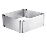 Westmark 31332260 Cadre de cuisson réglable en acier inoxydable Argenté 15,5 à 28 cm