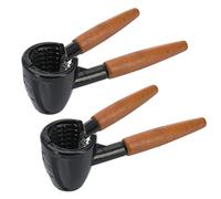 Westmark 332622E3 Lot de 2 casse-noisettes Deluxe avec EAN Aluminium Noir/marron