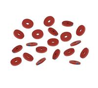 Westmark 407822E3 Lot de 40 rondelles en caoutchouc pour bouteilles à étrier Rouge Ø 25 mm/ø 5 mm
