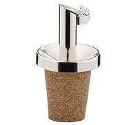 Westmark 47902180 Becs verseurs Vinaigre-Spécial avec clapet de fermeture en liège/inox, Acier Inoxydable, Multicolore, 6,7 x 3,2 x 2,5 cm