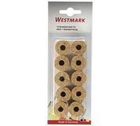 Westmark 48002080 Bouchon de Rechange pour Standard/Gastro/Vinaigre-Spécial 10 pièces en liège, Beige, 3,5 x 3,2 x 3,2 cm