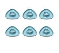 Westmark 6 Coquetiers, Triangulaire, Empilable, Plastique de Haute Qualité, Tri, Bleu, 207022EB
