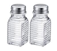 Westmark 63172270 Épandeur universel en acier inoxydable et verre avec perforation universelle dans le couvercle Transparent 75 ml, Porto