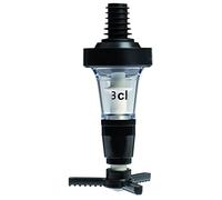 Westmark 92302260 Doseur réglable Standard 3,0cl, Plastique, Noir/Transparent, 22,5 x 12 x 7 cm