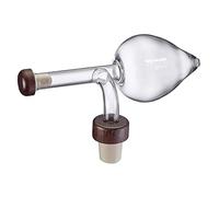 Westmark 99053380 Doseuse hermétique pour spiritueux, vinaigre ou huile 60 ml Verre/plastique/bois Gourmet Transparent/marron