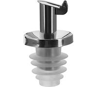 Westmark Bec Verseur à Huile/ Vinaigre pour Bouteilles, avec Clapet, Métal/inox, Bouchon en silicone, Inox Öl-Spezial, 47832180