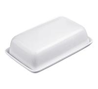 Westmark Beurrier décoratif, longueur 18,5 cm, céramique, blanc, 20892260