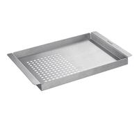 Westmark Bol barbecue 2 en 1 - Bol polyvalent pour la préparation de différents grillades avec et sans perforation - Acier inoxydable