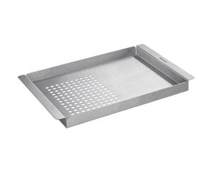Westmark Bol barbecue 2 en 1 - Bol polyvalent pour la préparation de différents grillades avec et sans perforation - Acier inoxydable