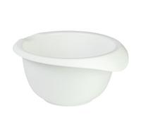 Westmark Bol de Mélange, 3,5 L, Avec Verseur, Plastique, Blanc, 3154227W | Pour mélanger les préparations sucrées et salées, large bord, sans BPA, Made in Germany, plastique, blanc, 3154227W