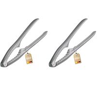 Westmark Casse-Noix, Pince Casse Homard, Longueur: 15 cm, Aluminium, Herkules, Argenté, 33002270 (Lot de 2)